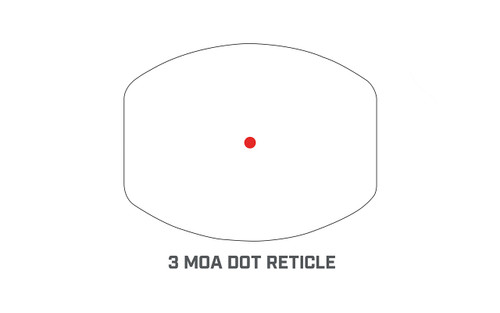 Bushnell 4 MOA AR Red Dot Reflex Sight - First Strike 2.0 with Hi-Rise Mount