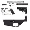 .308 Lower Assembly | Lower Parts Kit | Butt Stock | Buffer Tube |Billet 80% Lower 1