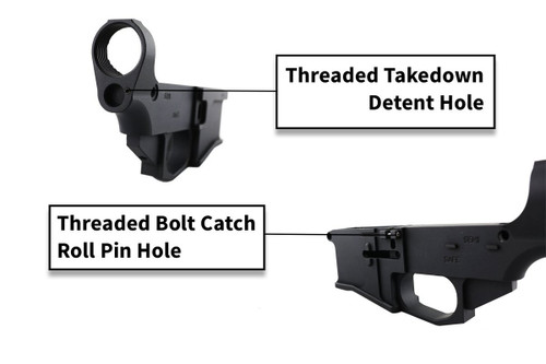 Premium 80% Lower Fire/Safe Marked Billet (1-pack) 5