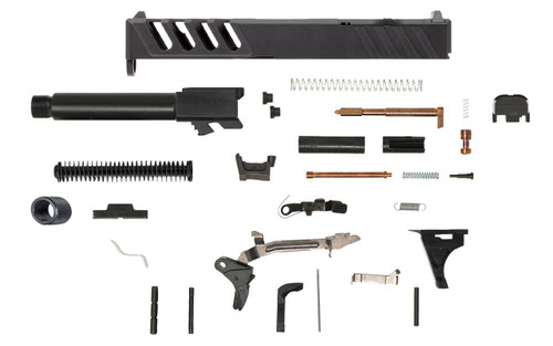 JE MAKO Glock® 19 Compatible Pistol Build Kit w/ Black or Stainless Barrel 3