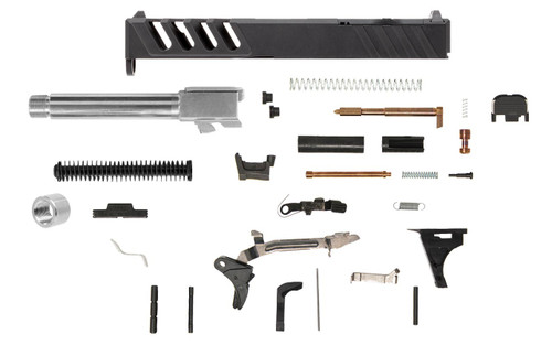 JE MAKO Glock® 19 Compatible Pistol Build Kit w/ Black or Stainless Barrel 4