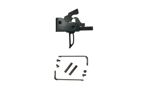 PSA Custom AR 3.5 lb Single Stage Flat Drop-in Trigger - Black 4