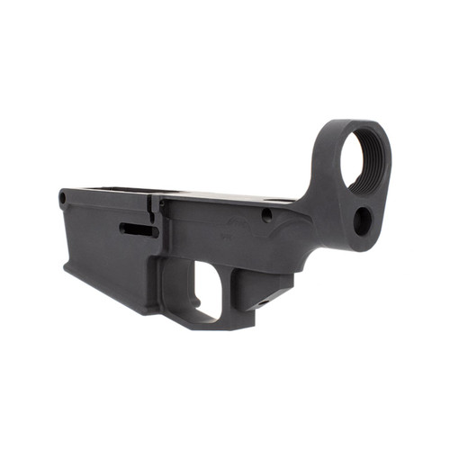 .308 80% Lower Fire/Safe Engraved - Anodized Black 2
