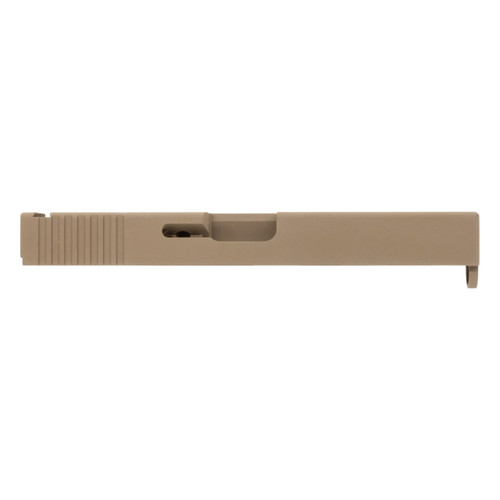 Glock® 17 Compatible Slide w/ Rear Serration - FDE 3