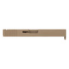 Complete Glock® 17 Compatible Rear Serration Only Slide - FDE w/ Stainless, Black, Threaded or Non-Threaded Barrel 7