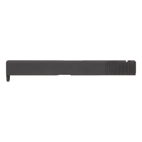 Complete Glock® 17 Compatible Rear Serration Only Slide - Black w/ Stainless, Black, Threaded or Non-Threaded Barrel