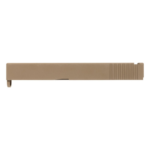 Glock® 19 Compatible Pistol Build Kit w/ FDE Rear Serrated Slide 5