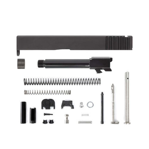 Glock® 19 Compatible Complete Slide w/ Black or Stainless Barrel 3