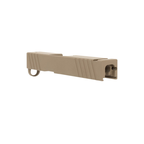 Glock® 43 Compatible - Standard Cut Slide (FDE) 2