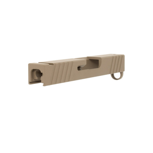 Glock® 43 Compatible - Standard Cut Slide (FDE) 3