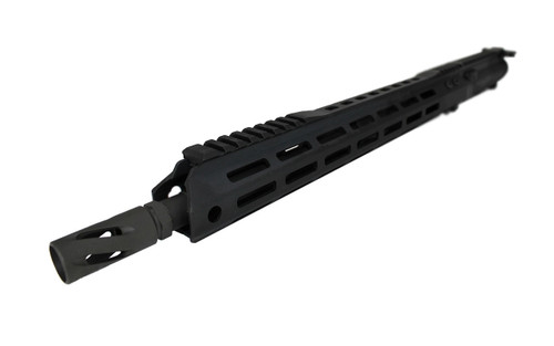 .223 Wylde AR 15 Upper Assembly - 16" Parkerized Barrel, 1:8 Twist with 15" MLOK Handguard 3