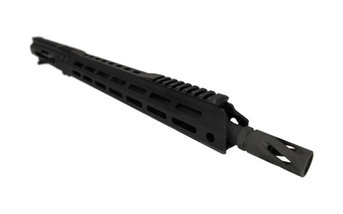 .223 Wylde AR 15 Side-Charging Upper Assembly - 16" Parkerized Barrel, 1:9 Twist & 15" MLOK Handguard