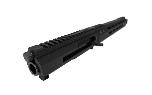 .223 Wylde AR 15 Side-Charging Upper Assembly - 16" Parkerized Barrel, 1:9 Twist & 15" MLOK Handguard