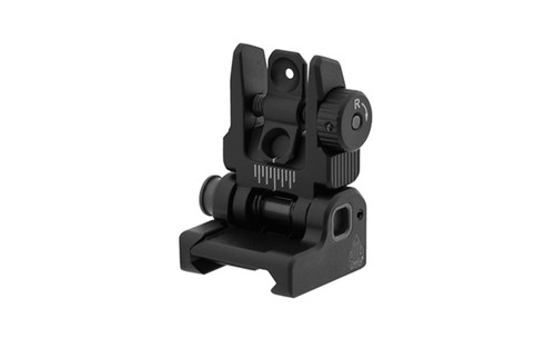 UTG® ACCU-SYNC® Spring-loaded AR15 Flip-up Rear Sight