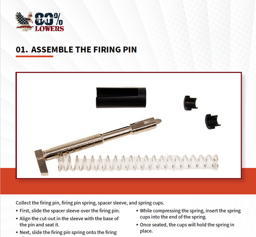 How to Assemble a Glock Slide- Downloadable Guide